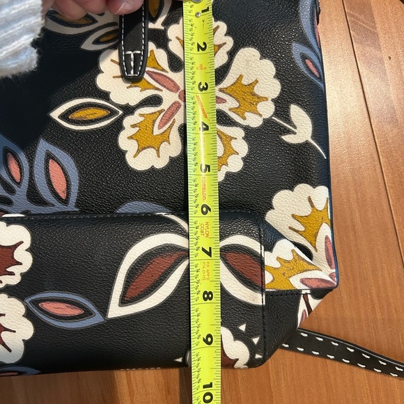 Tory Burch Hopewell Kerrington Handbag Tote Floral - Picture 11 of 13